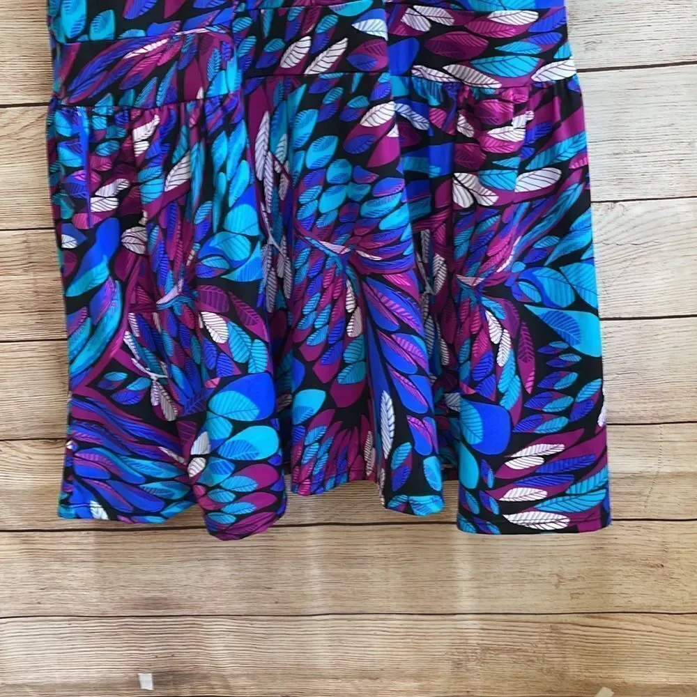 NEW WITH TAGS SWIMSUITS FOR ALL ONE‎ PIECE SWIMSUIT IN BLUE
